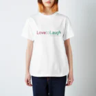 grayish black houseのLove to Laugh Regular Fit T-Shirt