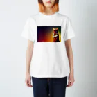 ハルいちLabのたちねこ Regular Fit T-Shirt