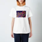 ちぃ散歩の朱夏向日葵 Kazue.Ikeda Regular Fit T-Shirt