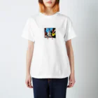 Baimi_Bymeのソウルの背景 Regular Fit T-Shirt