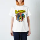 原ハブ屋【SUZURI店】のAMAMIMEN 在来種（T-GO） 티셔츠