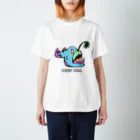 UKIPPAのちょうちんあんこう【深海魚シリーズ】DEEPSEA スタンダードTシャツ