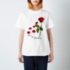 くいなの母の薔薇がバラバラ…(バラゾウムシつき) Regular Fit T-Shirt