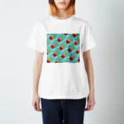 daddy-s_junkfoodsのFRENCH FRIES 02 Regular Fit T-Shirt