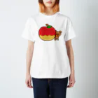 レタ(LETA)のりんごとぬいクマちゃん スタンダードTシャツ