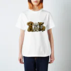 vivi_rumの仲良しわんこ Regular Fit T-Shirt