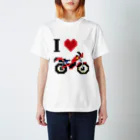 ackey_TRIALのI♡ツインショックトライアル（50cc） スタンダードTシャツ