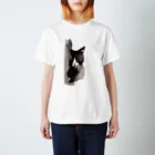 tomorebiの墨猫その3 Regular Fit T-Shirt