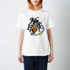 HAKO-BUNE 2ndの10th Year ハコT (フロント、黒字) スタンダードTシャツ