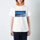 D-aerialのMt.Fuji and the sea of clouds スタンダードTシャツ