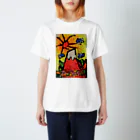 megu2525のHIROSHIの赤富士 スタンダードTシャツ