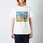 YOKO KOBAYASHIのニャンズ旅行記(Okinawa) スタンダードTシャツ