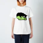 猫竹（nekotake)の俺の枕　白黒猫バージョン スタンダードTシャツ