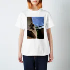 blomma0のねことそら Regular Fit T-Shirt