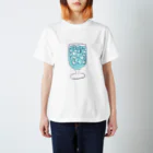 NIKORASU GOの夏Tシャツデザイン「おひや（文字なし）」 スタンダードTシャツ
