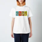 ペンギンパカリのTeaTime（4ペンギン） Regular Fit T-Shirt