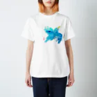 Seame＊の青い鳥 Regular Fit T-Shirt