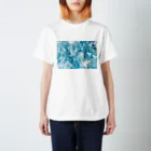 guruguのEbru　light blue スタンダードTシャツ