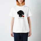 suzusimbaの豚鼻な黒ラブ Regular Fit T-Shirt