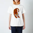 segasworksのトラちゃん（のびのび〜爪とぎ） 티셔츠