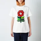 4_seasonのLITTLE FLOWER (RED2) スタンダードTシャツ