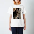 masio_masimasiの保護猫そばくん スタンダードTシャツ