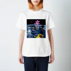 くまさん（麦食くま）の宇宙を旅するくまさん「国際宇宙ステーション」 Regular Fit T-Shirt