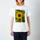 Exciteの夏の向日葵 Regular Fit T-Shirt