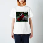 陶芸ギャラリー・光の彼女が編んでくれたマフラーで、ほかほかハートの羊くん Regular Fit T-Shirt