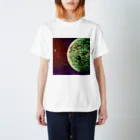 世界に1つだけのTシャツ屋【一点ものアートTシャツ専門店】の巨大な惑星 スタンダードTシャツ