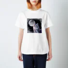 どるちぇ＊うさぎの1月《Moonシリーズ》＊Wolf Moon＊ Regular Fit T-Shirt