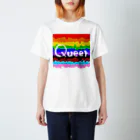 kashiwamochi-NBiのQueerを主張する Regular Fit T-Shirt