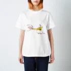 はなのすみれのほっぺのびのびインコちゃん スタンダードTシャツ