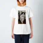 飴色の猫の紋さん(ペロリ) Regular Fit T-Shirt