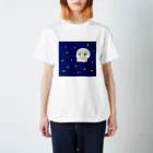 ネコトチワワのチャトラちゃん 宇宙 スタンダードTシャツ