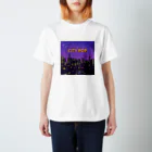 ファクトンのCITY POP night view スタンダードTシャツ