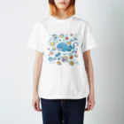 きゃらきゃらマキアートの海のフルーツサイダー Regular Fit T-Shirt