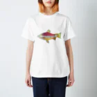 ぺちゃんこぺちゃんのお魚 スタンダードTシャツ