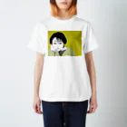 isuta ism.online shopの頬杖フルカラー スタンダードTシャツ