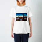 栗原進@夢の空想画家のThe Sky is Landfill Regular Fit T-Shirt