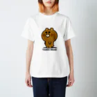 やべーべや公式SUZURIグッズのYABEE-BEAR（色） スタンダードTシャツ