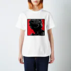 BlackRedCheeZのThe3Gunz／Rock'n'Roll Homage v1 Regular Fit T-Shirt