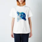 BARE FEET/猫田博人のフルドと銀河Tシャツ スタンダードTシャツ