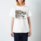 HelicoprionDesign（ヘリコプリオン デザイン）のTyrannosaurusRexBROWN Regular Fit T-Shirt