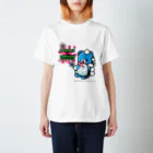 ぶるぶるスクランブル記念コラボのゾンベアー×しゅーしゅーコラボ（ピンク） Regular Fit T-Shirt