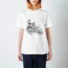YAJIRUSHI MotorsのKiwaMirai Motorcycle Art #0011 Regular Fit T-Shirt