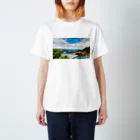 Saboten-saboの風景 Regular Fit T-Shirt