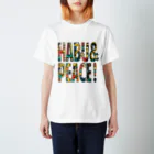 原ハブ屋【SUZURI店】のHABU & PEACE（T-GO） スタンダードTシャツ