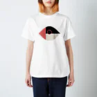 くろみつ屋の桜文鳥横顔モデル Regular Fit T-Shirt