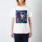 Modern PsychedelicのGALACTIC DIVA#02 Regular Fit T-Shirt